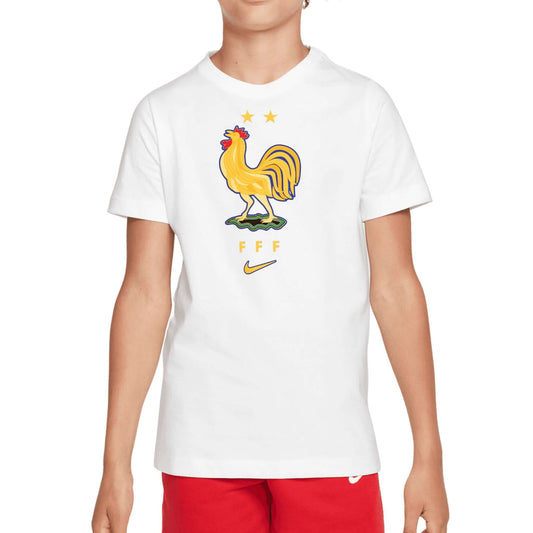 France FFF Junior Soccer T-Shirt 2024/25 | EvangelistaSports.com | Canada's Premiere Soccer Store