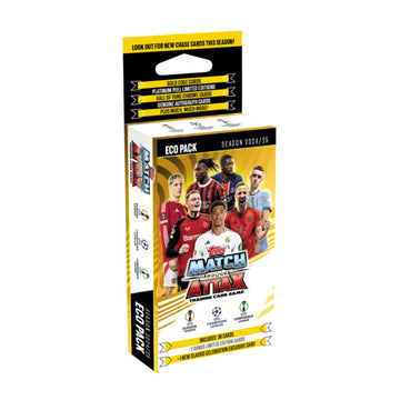 Match Attax UEFA Champions League 2024/25 Eco Card Pack - 34 Cards & 2 Limited Edition