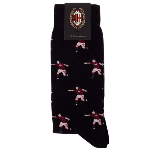 AC Milan Inzaghi Celebration Casual Sock | EvangelistaSports.com | Canada's Premiere Soccer Store
