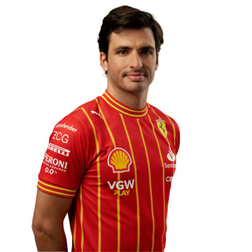 Scuderia Ferrari X Carlos Sainz Soccer Jersey 2024