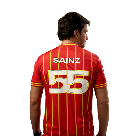 Scuderia Ferrari X Carlos Sainz Soccer Jersey 2024