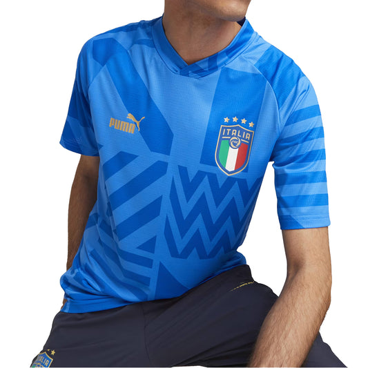 Italy FIGC Pre-Match Jersey 2022 | EvangelistaSports.com | Canada's Premiere Soccer Store
