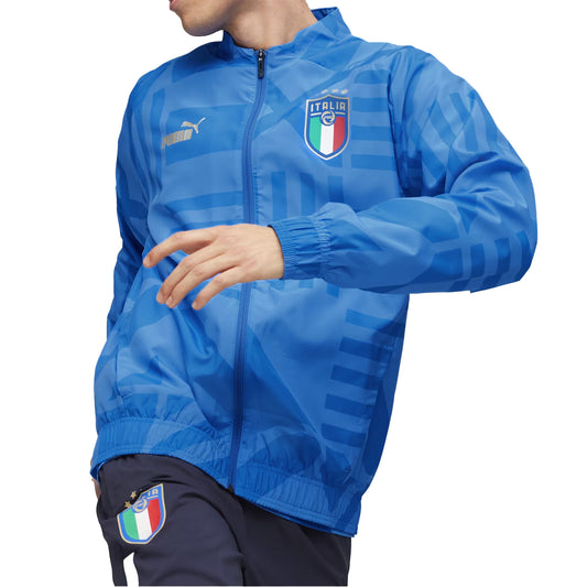 Italy FIGC Pre-Match Jacket 2022 | EvangelistaSports.com | Canada's Premiere Soccer Store