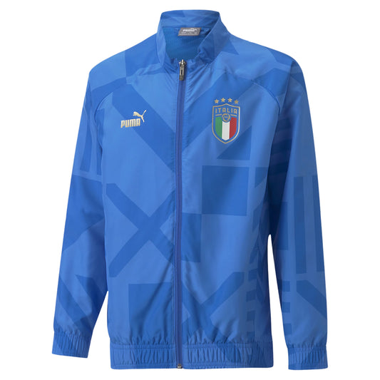Italy FIGC Junior Pre-Match Jersey 2022 | EvangelistaSports.com | Canada's Premiere Soccer Store