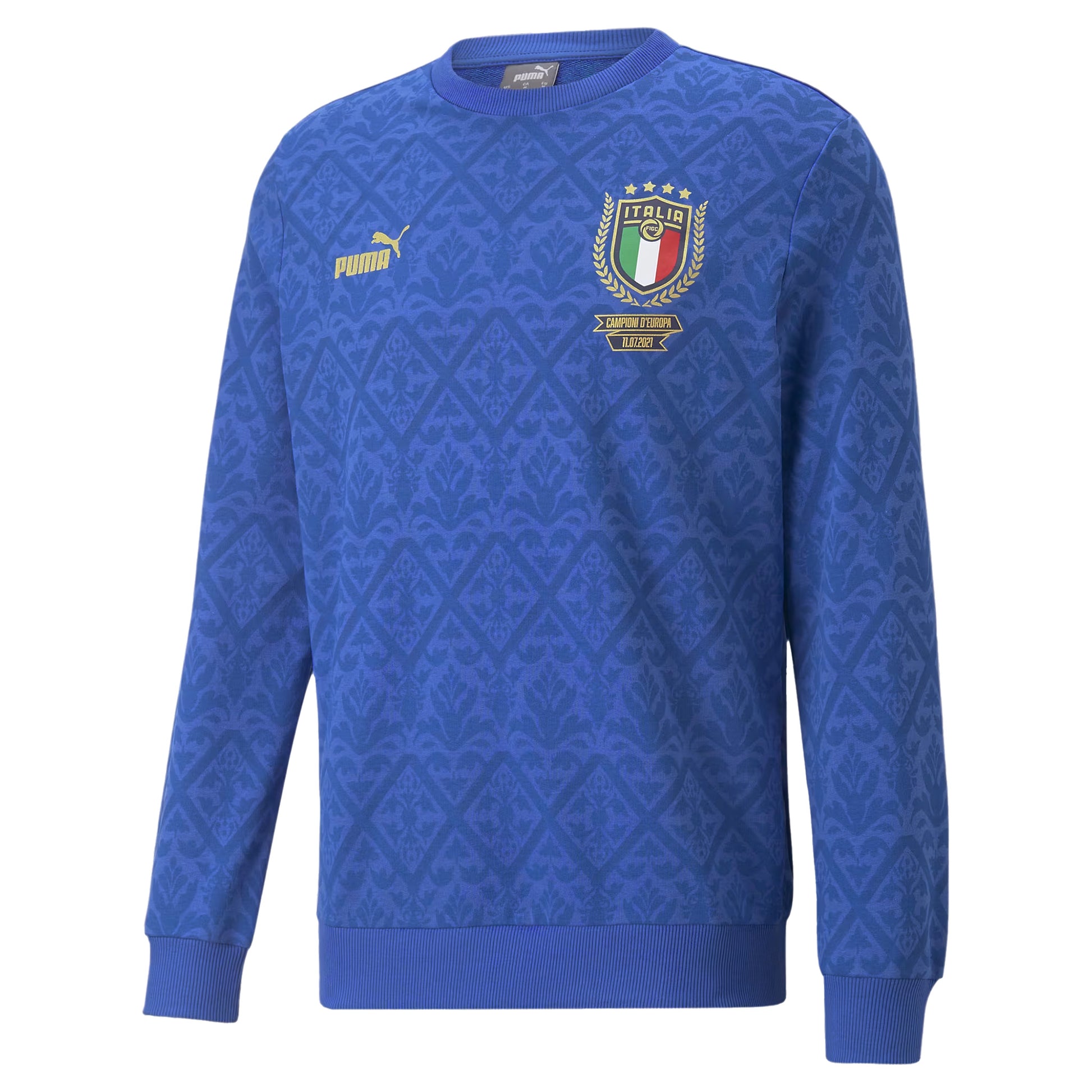 Italy FIGC Graphic Winner Football Sweatshirt | EvangelistaSports.com | Canada's Premiere Soccer Store