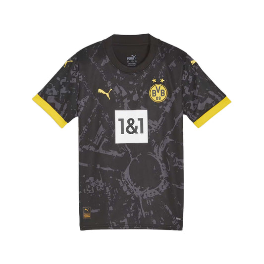 Borussia Dortmund BVB Junior Away Jersey 2023/24 | EvangelistaSports.com | Canada's Premiere Soccer Store