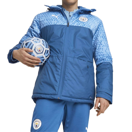Manchester City FC Graphic Winter Jacket 2023/24 | EvangelistaSports.com | Canada's Premiere Soccer Store