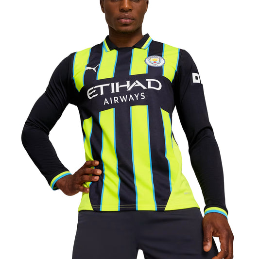 Manchester City FC Long Sleeve Away Jersey 2024/25