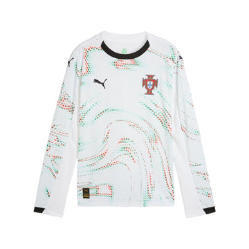 Portugal FPF Junior Long Sleeve Away Jersey 2025