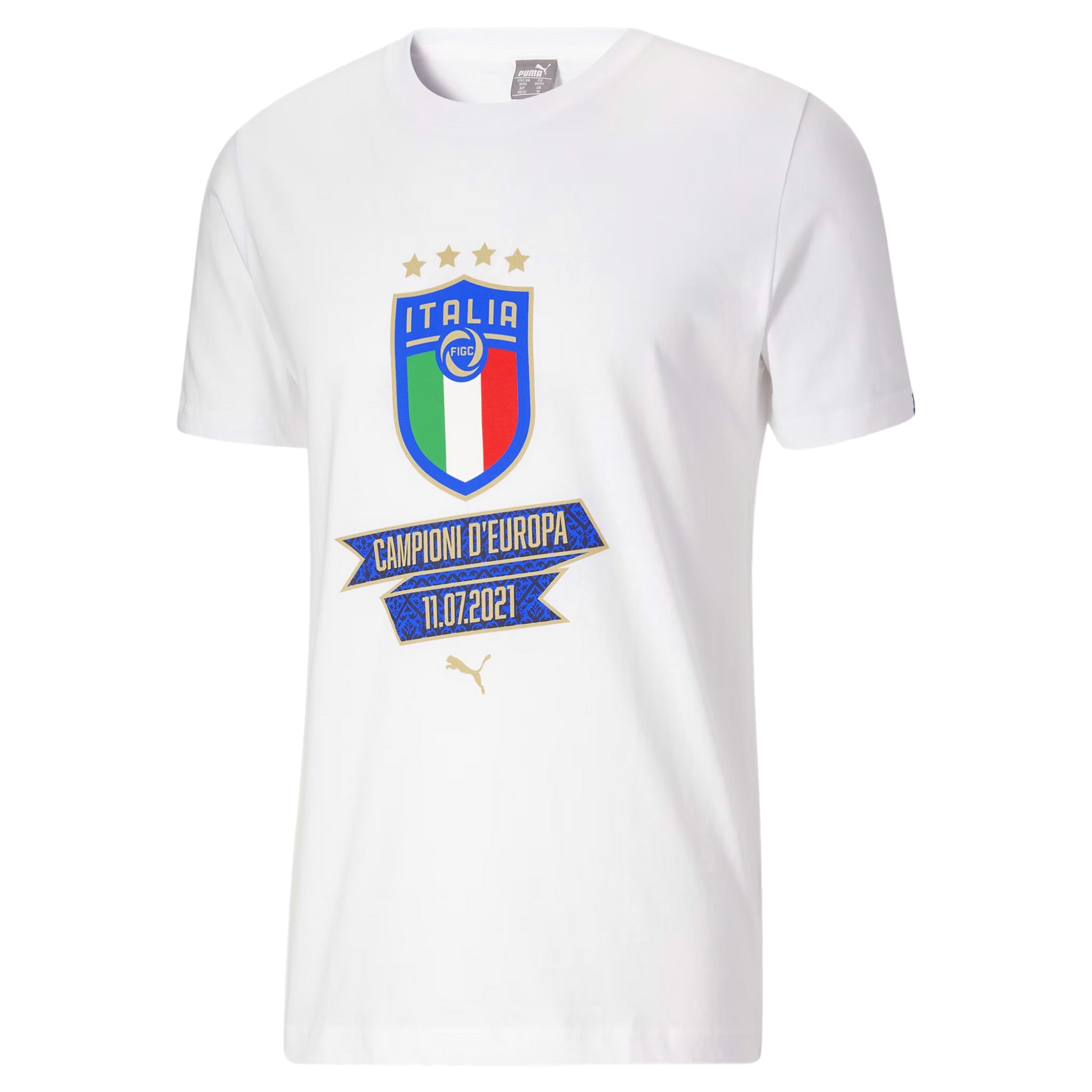 Italy FIGC Campioni D'Europa T-Shirt 2021