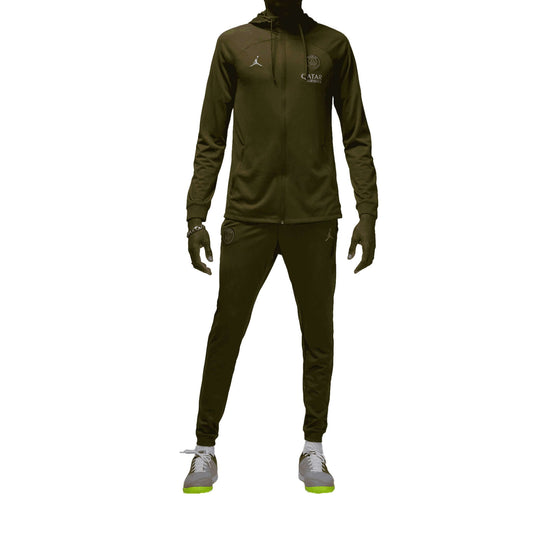 Paris Saint-Germain PSG Strike Fourth Jordan Hooded Track Suit 2023/24 | EvangelistaSports.com | Canada's Premiere Soccer Store