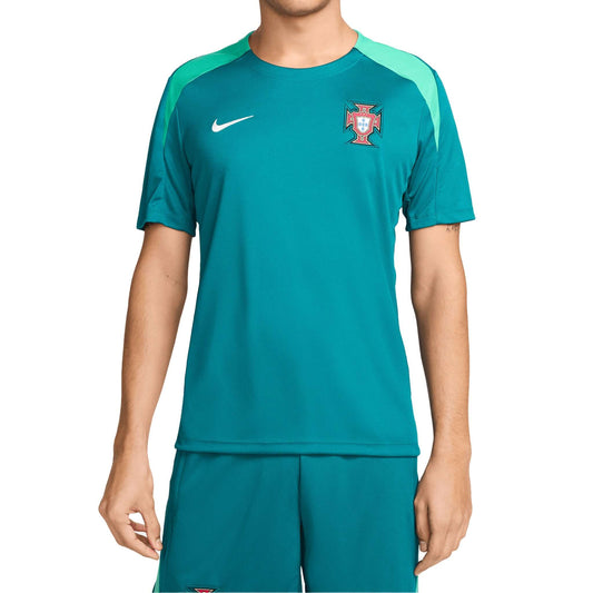 Portugal FPF Strike Dri-FIT Soccer Short-Sleeve Knit Top 2024/25