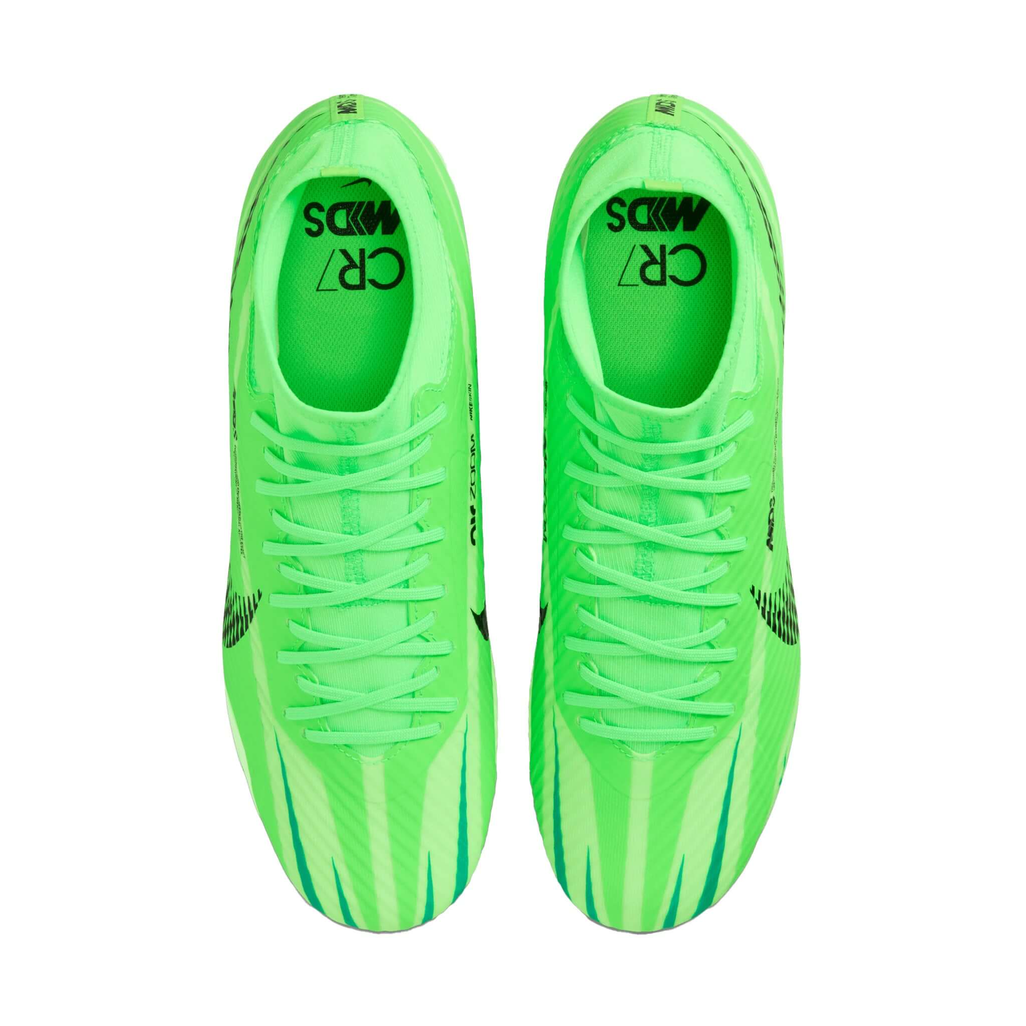 Cr7 green cleats hotsell