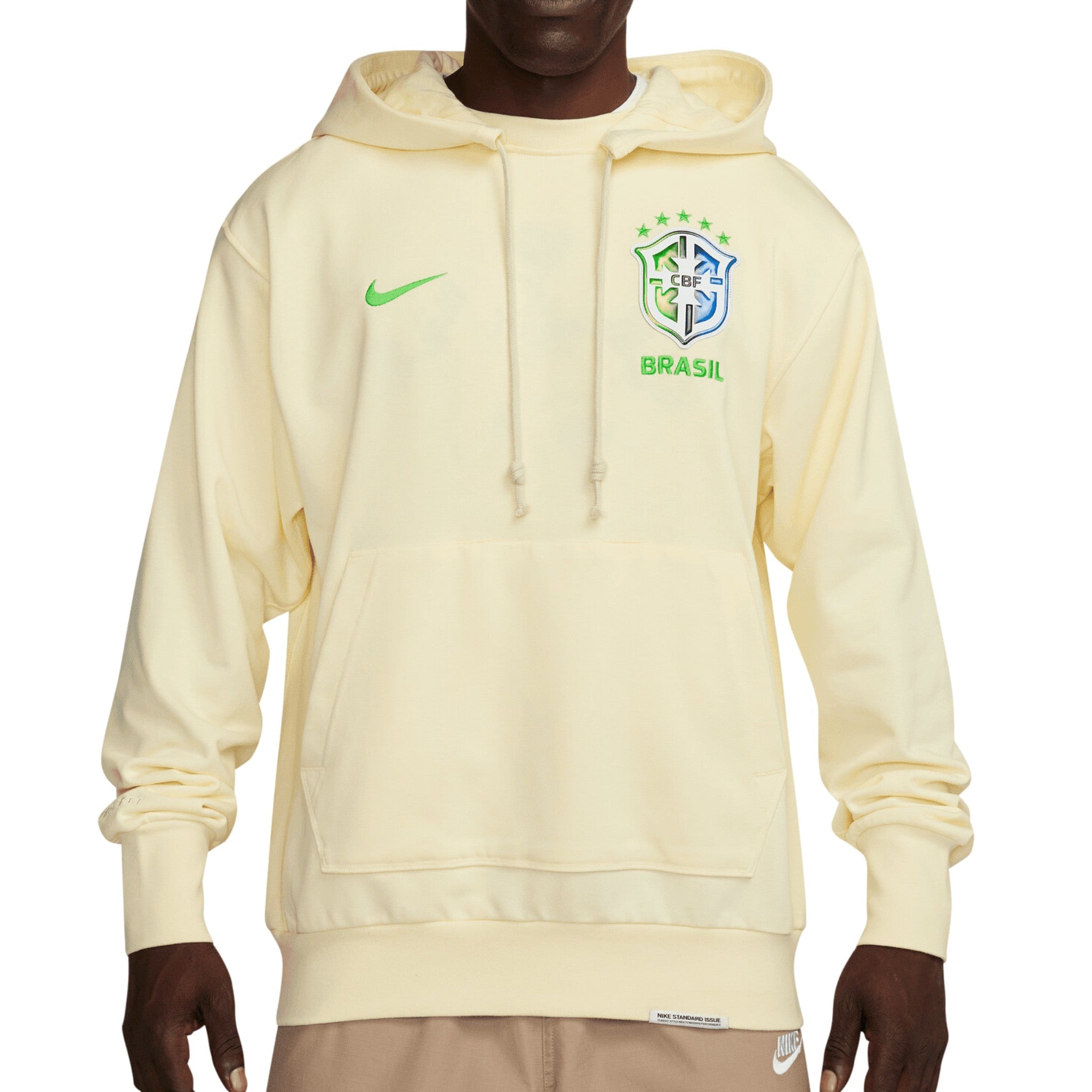 Brazil CBF Standard Issue Soccer Pullover Hoodie 2024 25