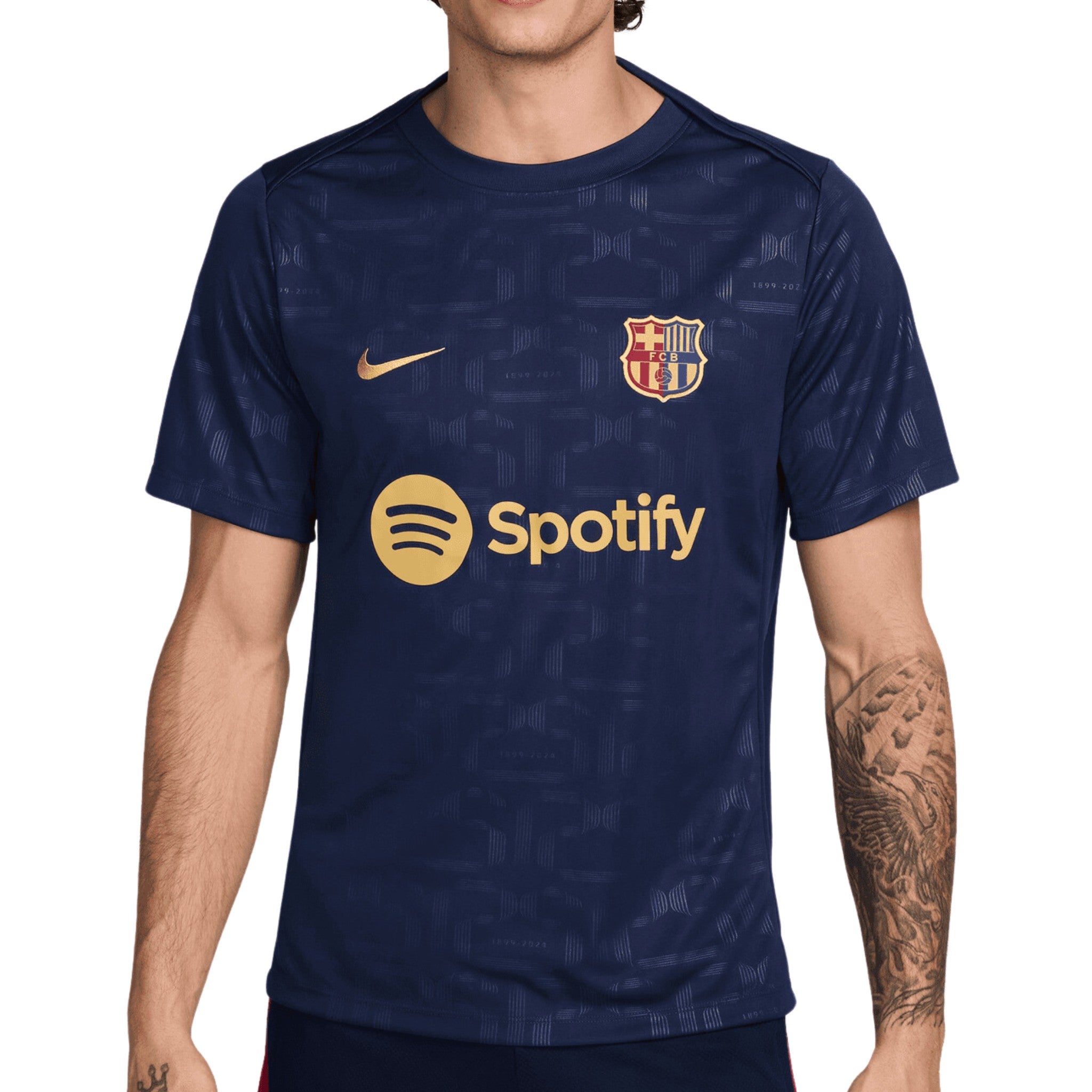 Barcelona pre game jersey on sale