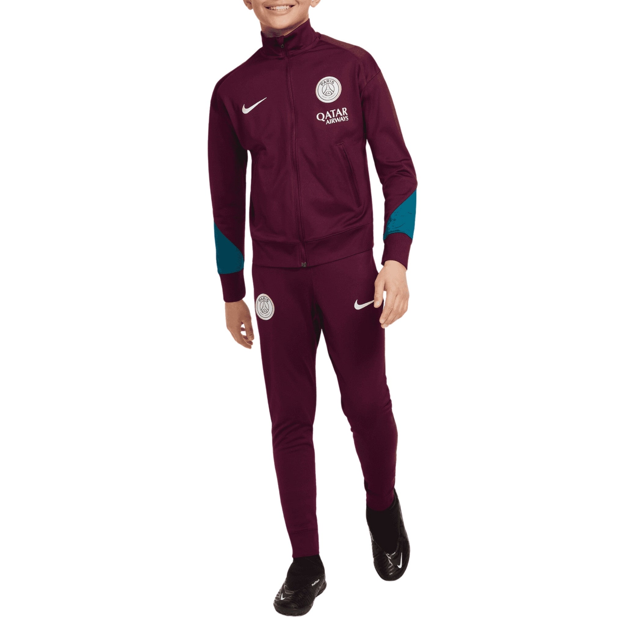 Paris Saint Germain PSG Strike Junior Dri FIT Knit Tracksuit 2024 25 EvangelistaSports