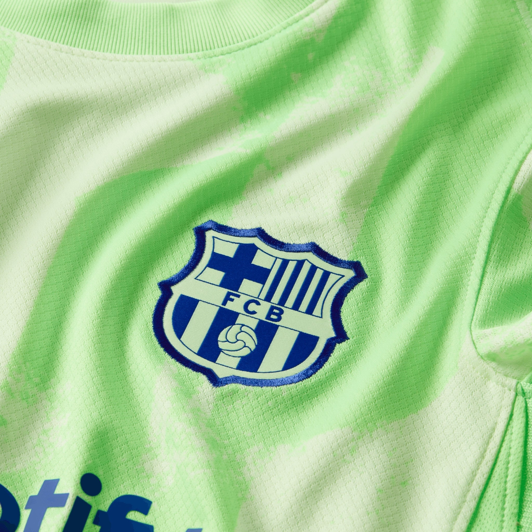 Barcelona green jersey on sale