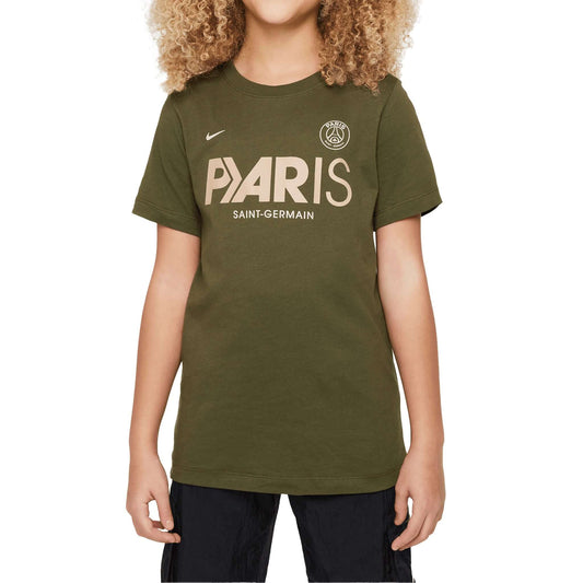 Paris Saint-Germain PSG Mercurial Junior Soccer T-Shirt 2023/24 | EvangelistaSports.com | Canada's Premiere Soccer Store