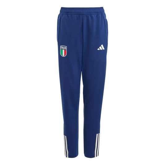 Italy FIGC Tiro 23 Junior Training Tracksuit Pants 2023 | EvangelistaSports.com | Canada's Premiere Soccer Store