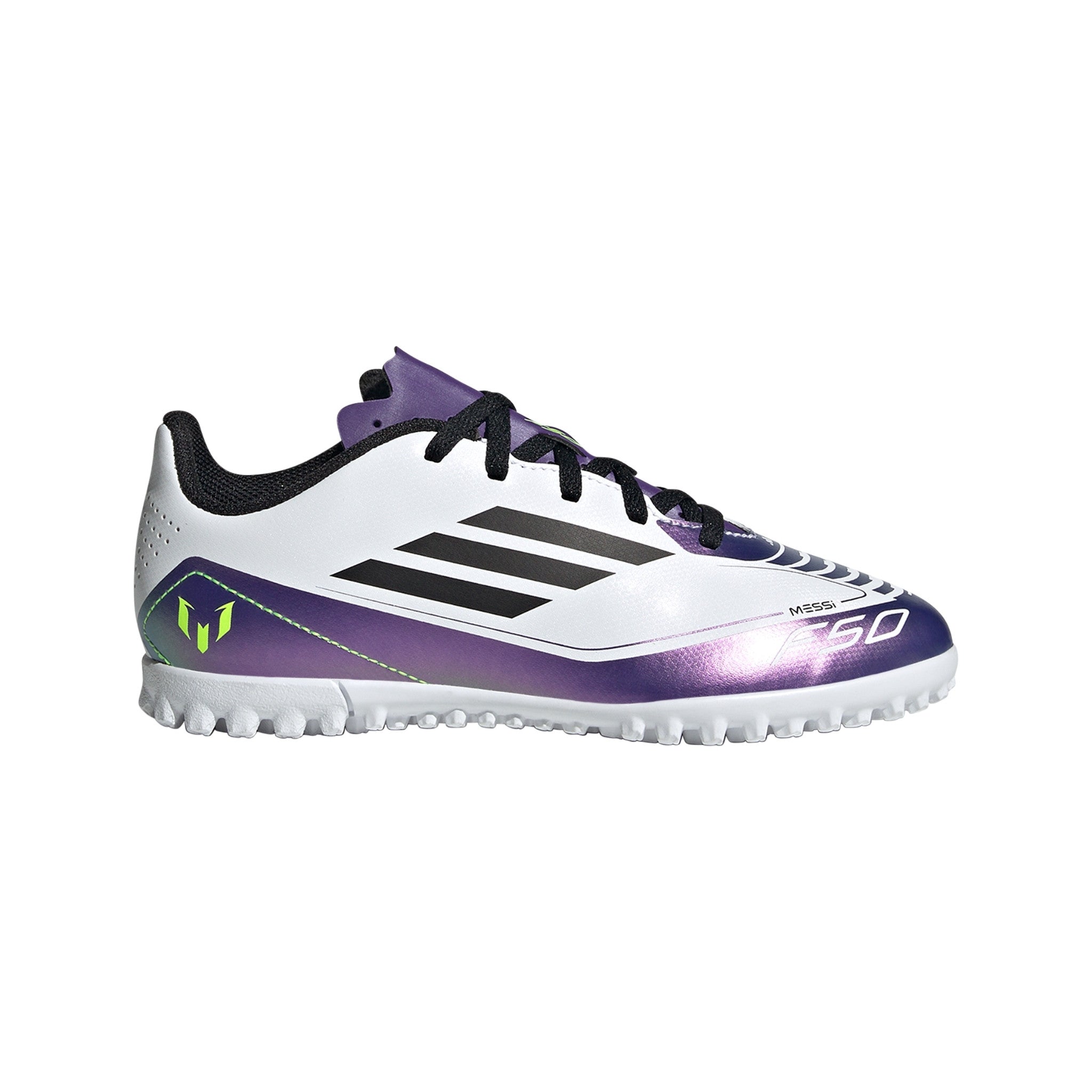 Purple and white soccer cleats hotsell