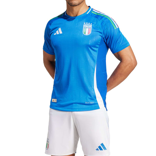 Italy FIGC Authentic Home Jersey 2024/25 | EvangelistaSports.com | Canada's Premiere Soccer Store