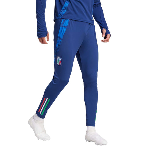 Italy FIGC Tiro 24 Competition Training Tracksuit Pants 2024/25 | EvangelistaSports.com | Canada's Premiere Soccer Store