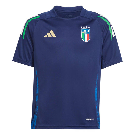 Italy FIGC Tiro 24 Competition Junior Training Jersey 2024/25