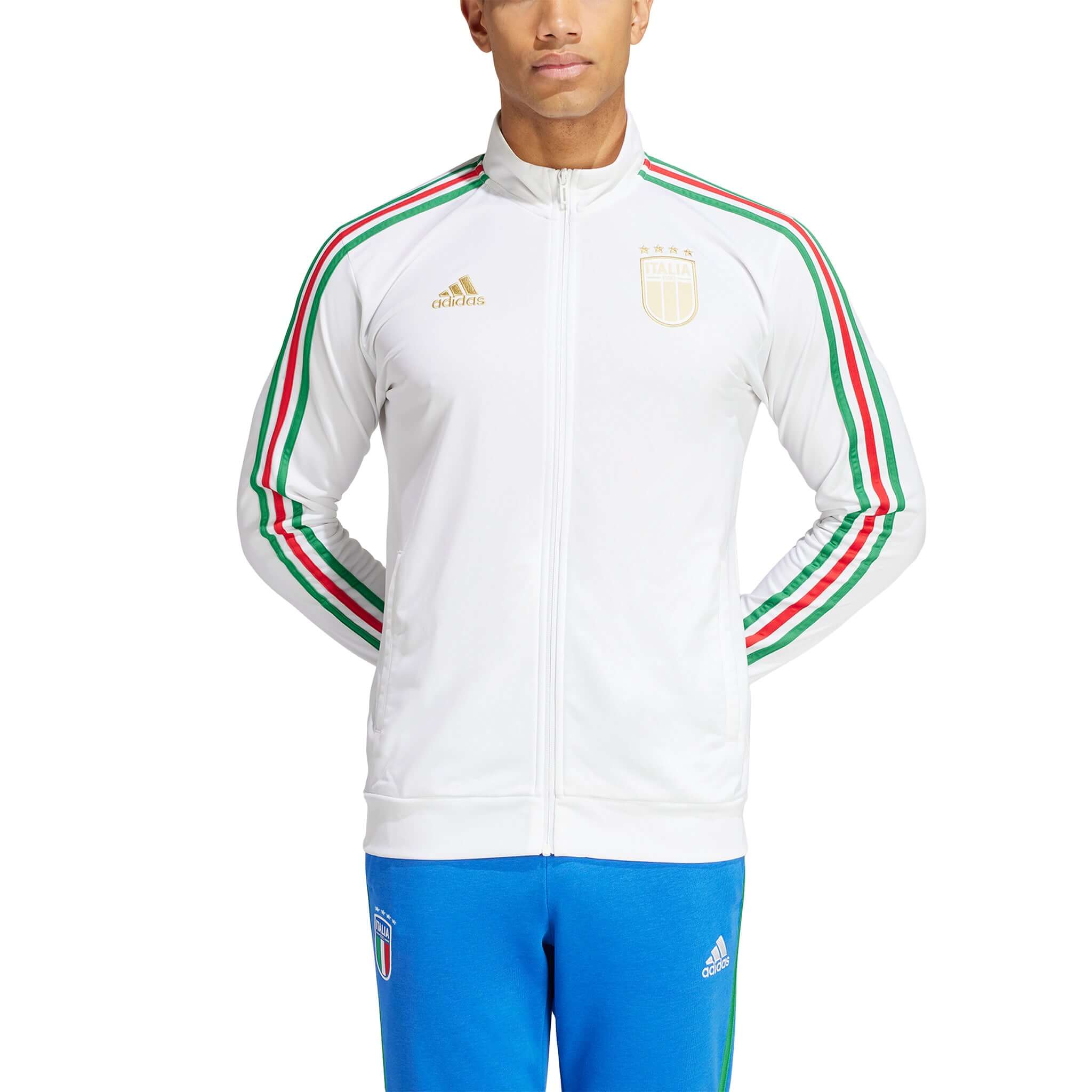 Italy FIGC DNA Track Jacket 2023 24 adidas EvangelistaSports