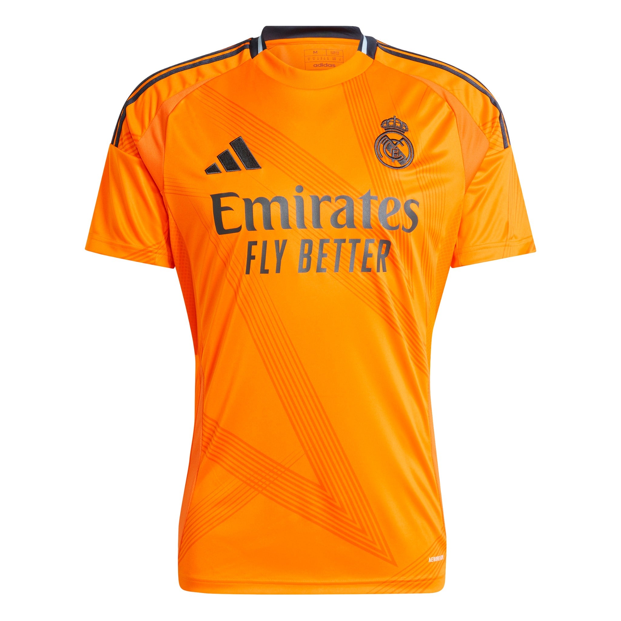 Real Madrid La Liga Adidas Men s Orange 2024 25 Away Jersey