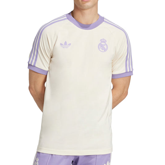 Real Madrid CF Adicolor Classics 3-Stripes T-Shirt 2024/25