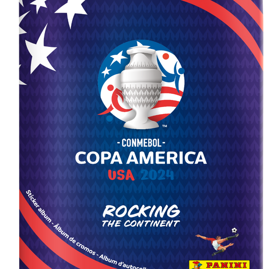 CONMEBOL Copa America USA 2024 Soft Cover Album | EvangelistaSports.com | Canada's Premiere Soccer Store