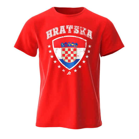 Croatia Shield Junior Deluxe T-Shirt
