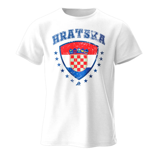 Croatia Shield Deluxe T-Shirt